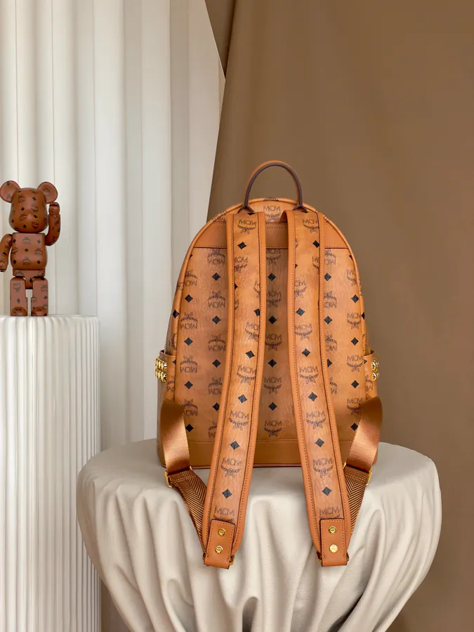 MCM Starke Visetos Premium Shoulder Bag