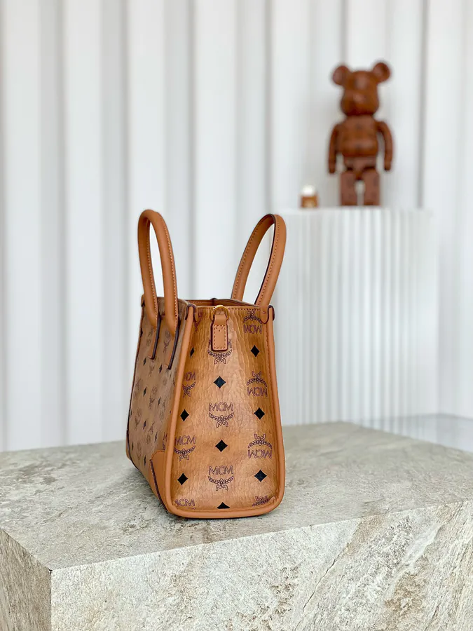 MCM München Visetos Handbag Mini Size