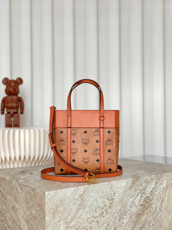 MCM Aren Visetōs Mini Crossbody Tote Bag