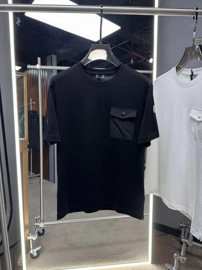Monte Cotton Round Neck T Shirt 25ss Summer Collection