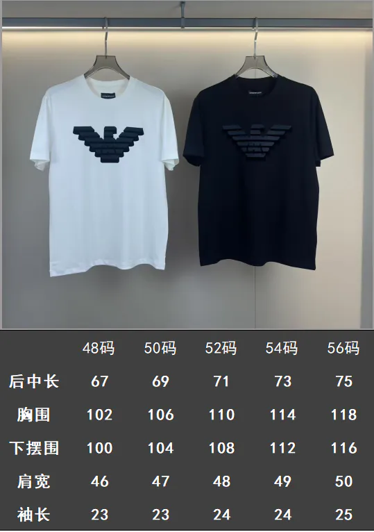 EMPORIO ARMANI 25SS Short Sleeve T Shirt