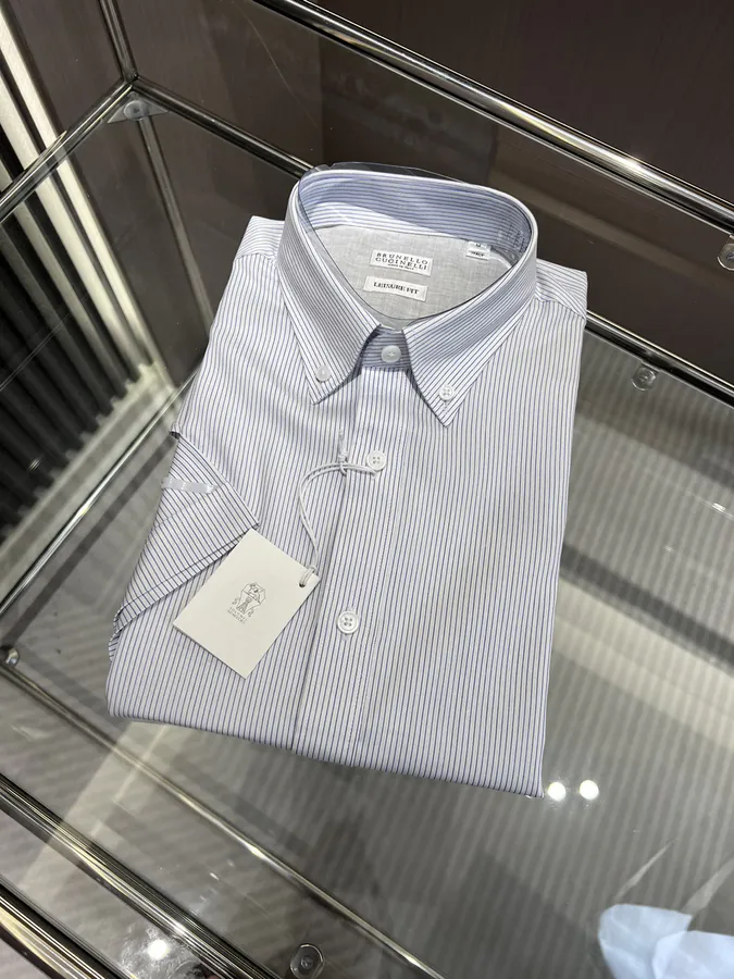 BC Men's Business Casual Cotton Short Sleeve Shirt