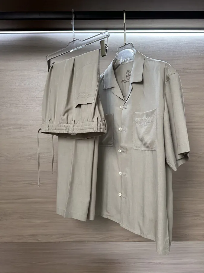 P500 Men's T Shirt Deep Khaki