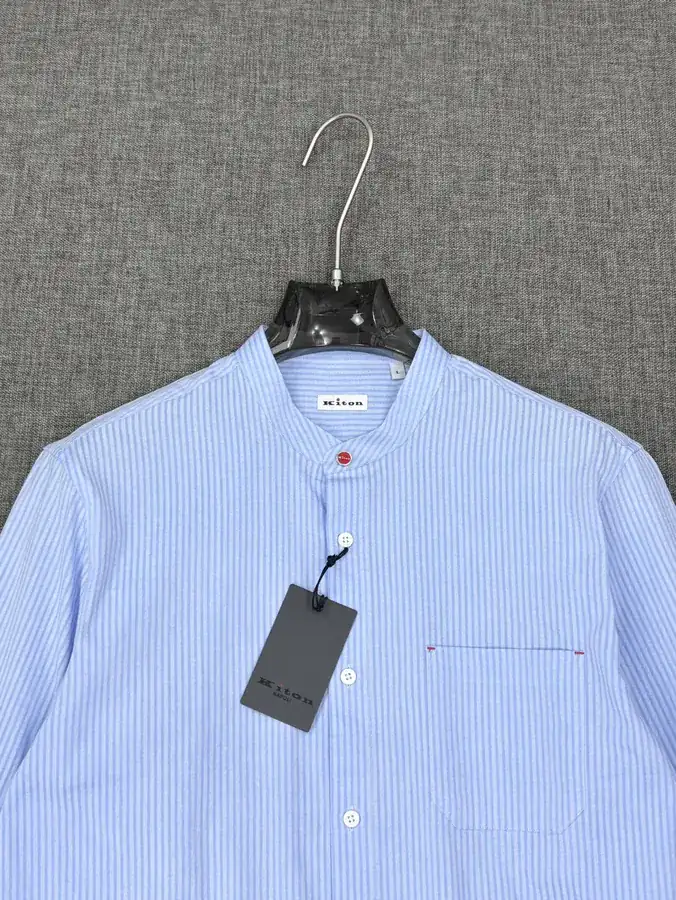 KITON Red Point Heart 25SS Spring Summer New Long Sleeve Shirt