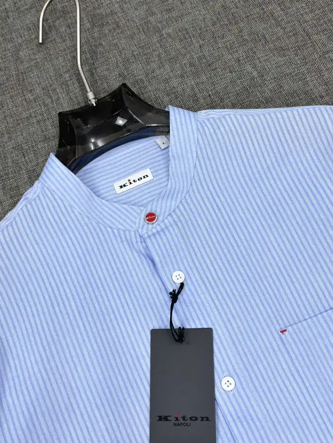 KITON Red Point Heart 25SS Spring Summer New Long Sleeve Shirt