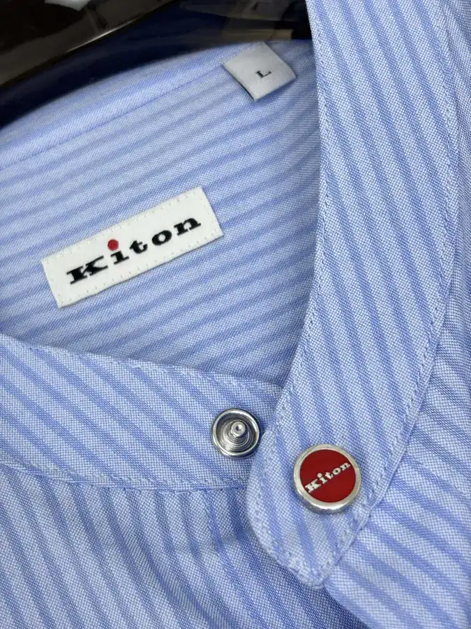 KITON Red Point Heart 25SS Spring Summer New Long Sleeve Shirt