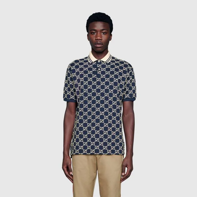 2021 Summer New Polo with Double G Logo