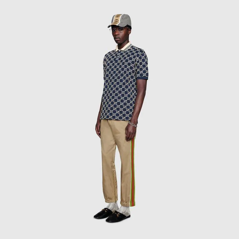 2021 Summer New Polo with Double G Logo