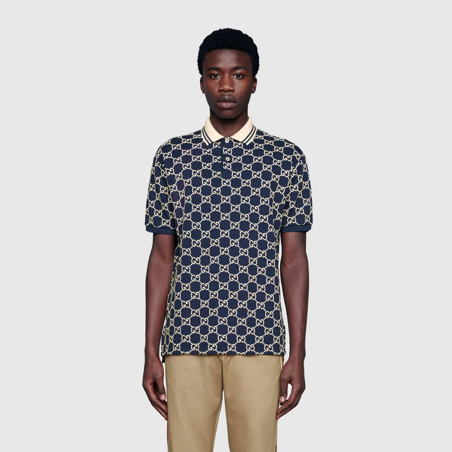 2021 Summer New Polo with Double G Logo