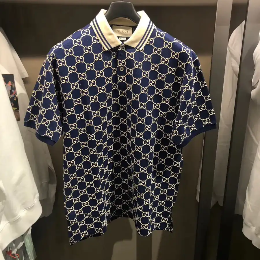 2021 Summer New Polo with Double G Logo