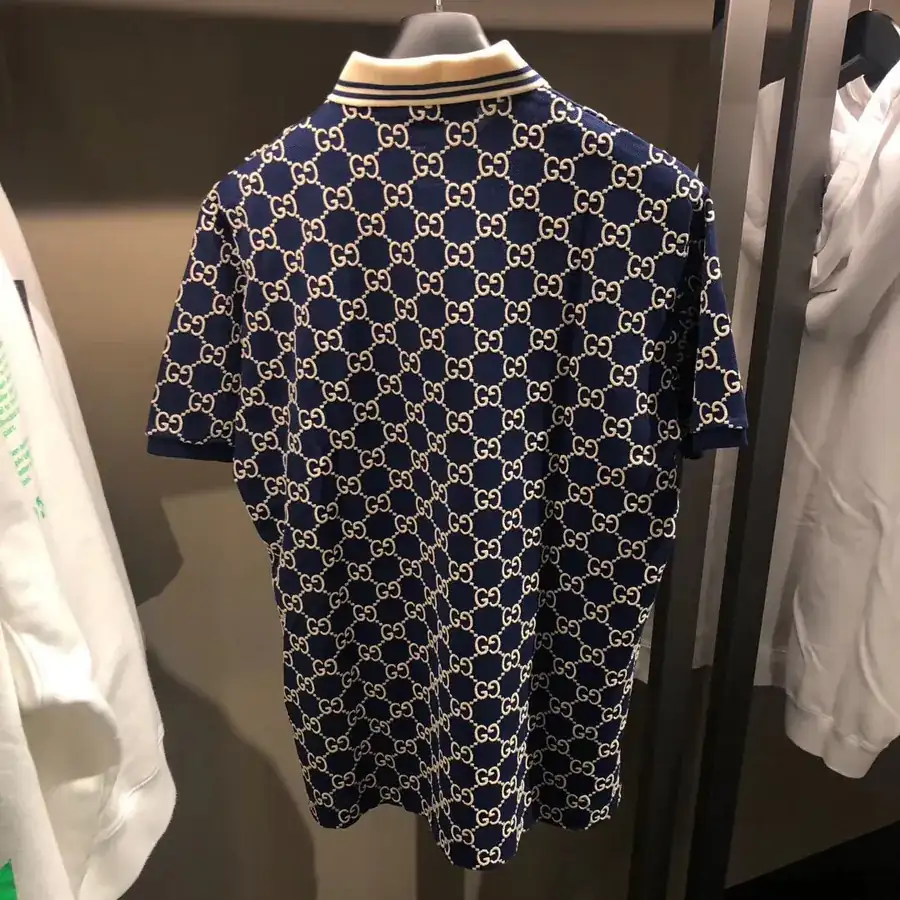 2021 Summer New Polo with Double G Logo