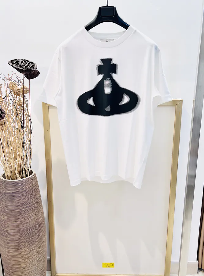 ViVi T恤 Limited Edition Saturn Print, SMLXL, Black & White