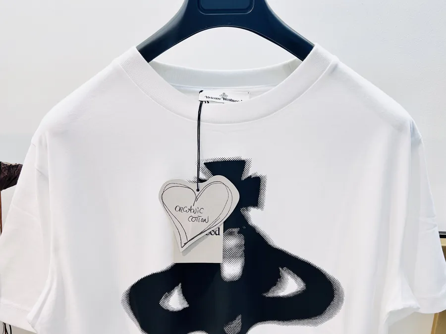 ViVi T恤 Limited Edition Saturn Print, SMLXL, Black & White