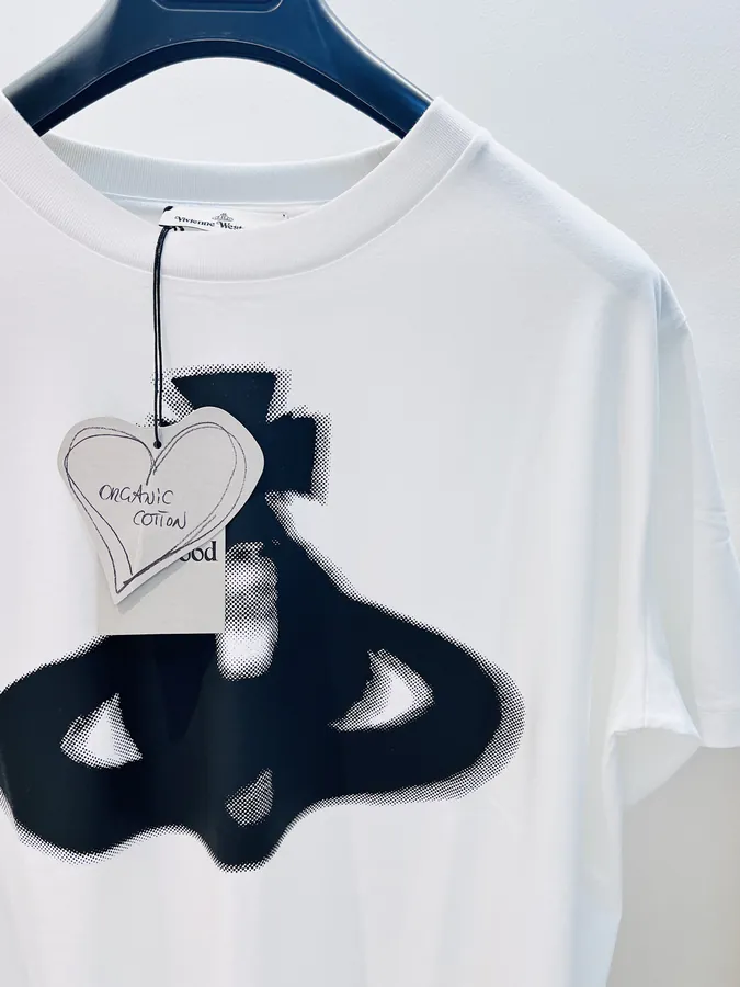 ViVi T恤 Limited Edition Saturn Print, SMLXL, Black & White