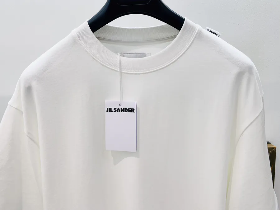 JIL S*NDER Mini Floral Print Oversized T Shirt