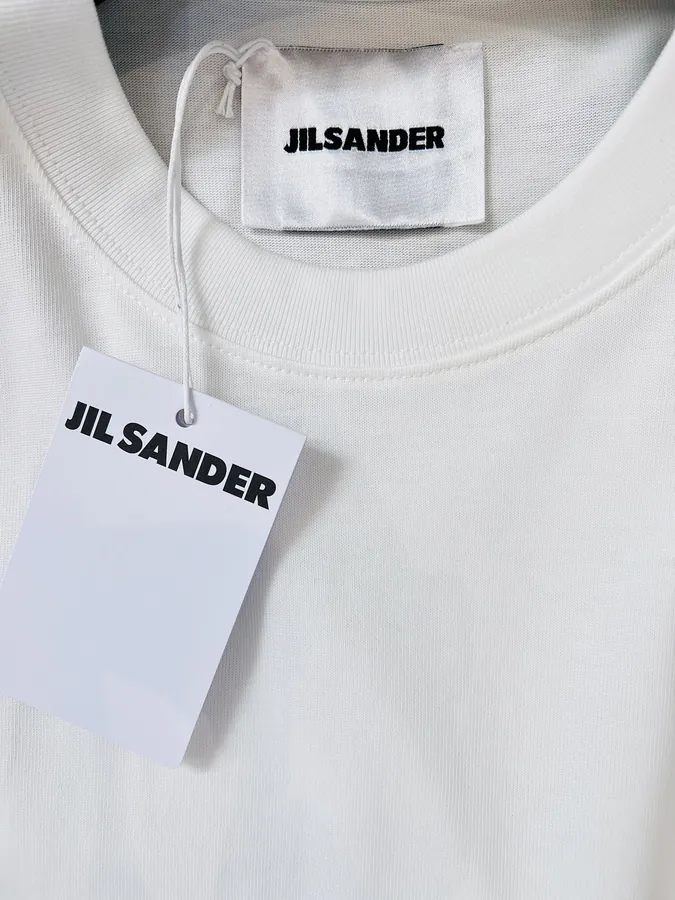 JIL S*NDER Mini Floral Print Oversized T Shirt