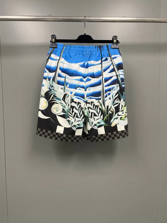 24ss New Print Beach Shorts by Lvji