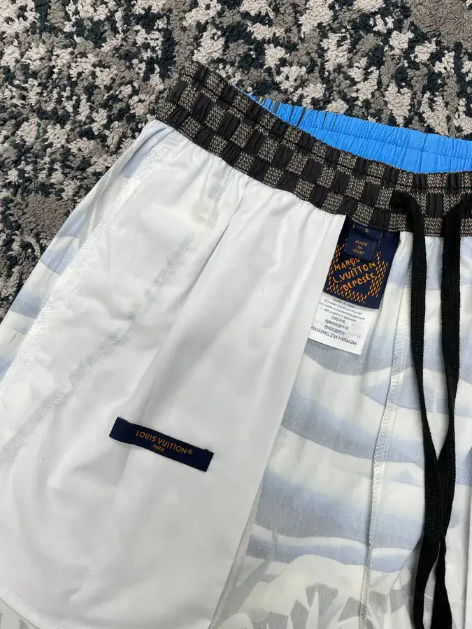 24ss New Print Beach Shorts by Lvji