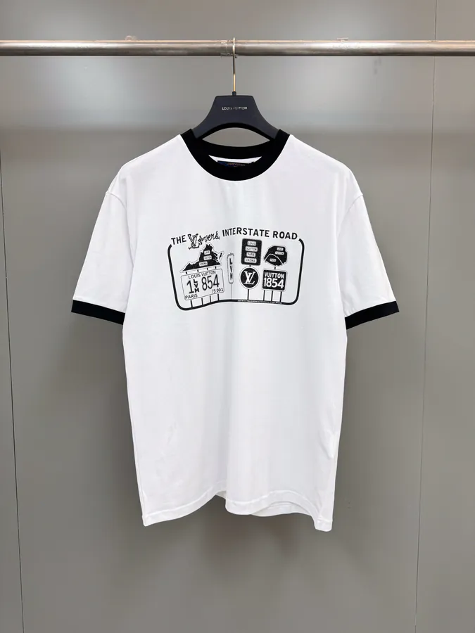 24ss New Loves Cotton T shirt