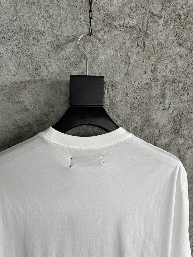 AMIRI 2024SS Plush Faded Letter Tee