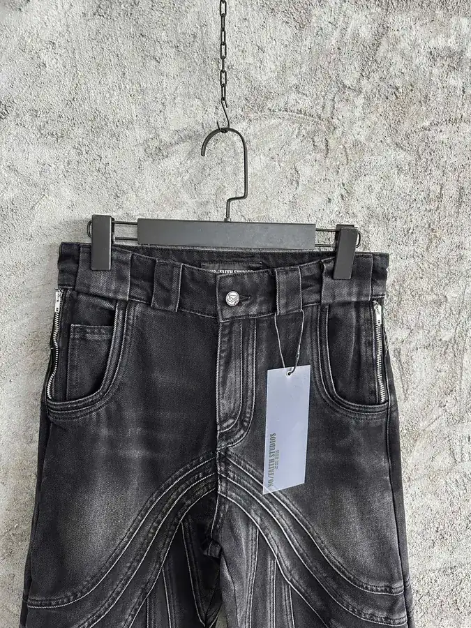 NOFAITH STUDIOS Vintage Washed Wide Leg Pants
