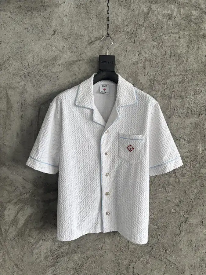 CASABLANCA 2025SS Custom Handmade Cotton Blazer