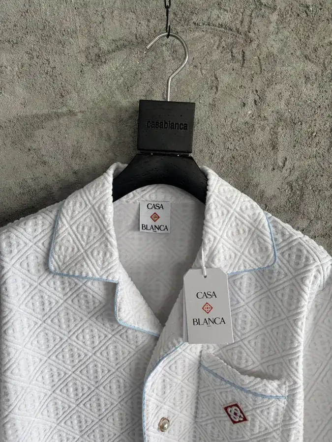 CASABLANCA 2025SS Custom Handmade Cotton Blazer