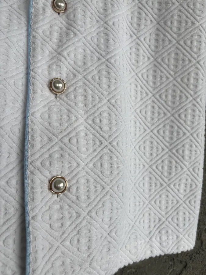 CASABLANCA 2025SS Custom Handmade Cotton Blazer