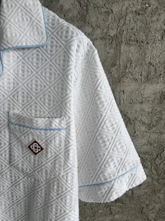 CASABLANCA 2025SS Custom Handmade Cotton Blazer