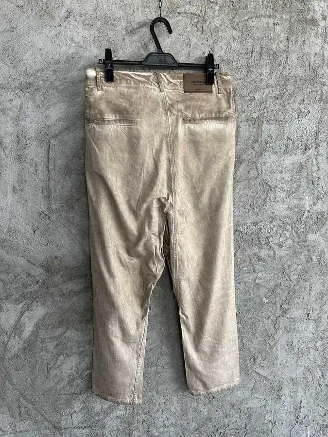 UMA WANG 2023SS Water Scoured Cotton Pants