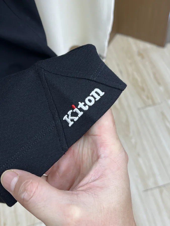Kiton 25 Spring New Short Sleeve Casual Style
