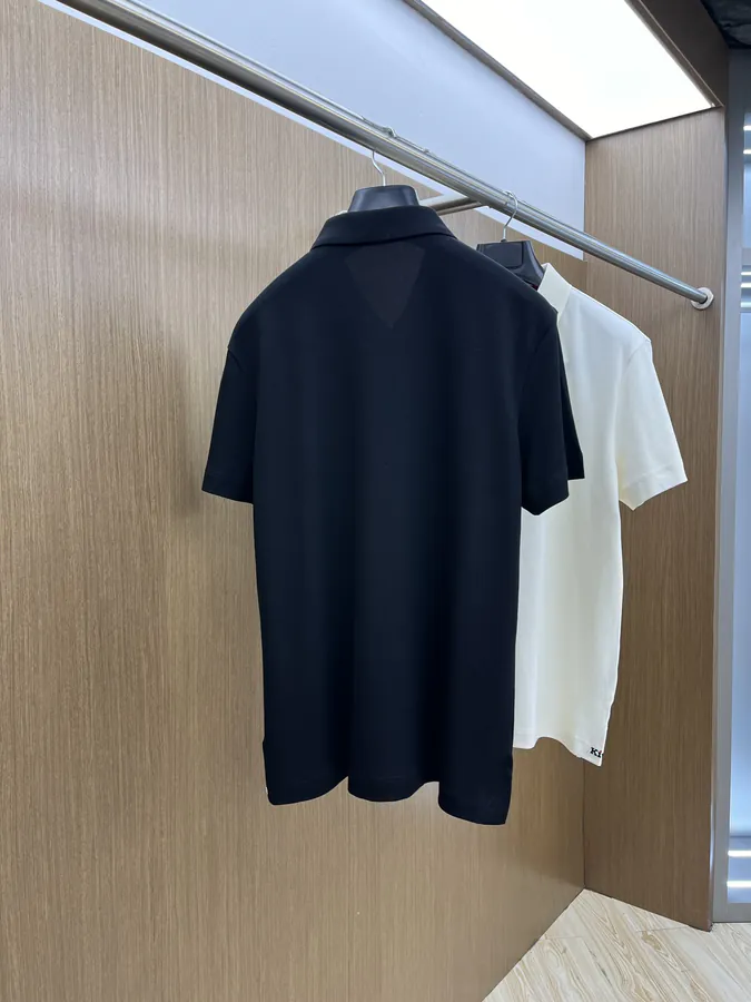 Kiton 25 Spring New Short Sleeve Casual Style