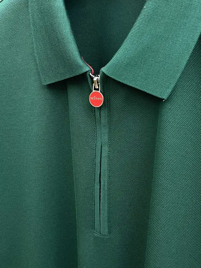 Kiton High Quality 25 Early Spring New Short Sleeve