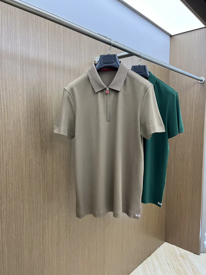 Kiton High Quality 25 Early Spring New Short Sleeve