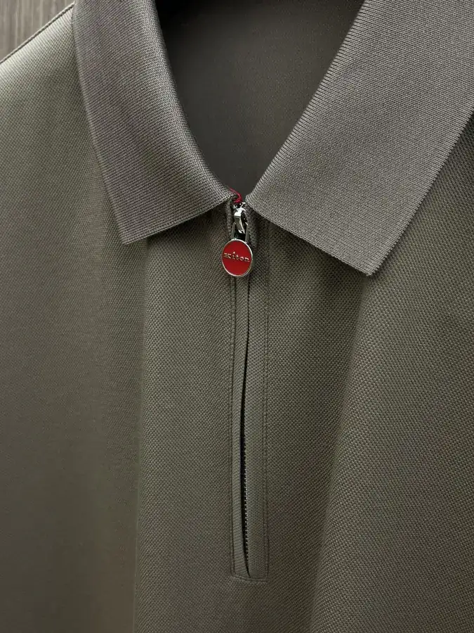 Kiton High Quality 25 Early Spring New Short Sleeve
