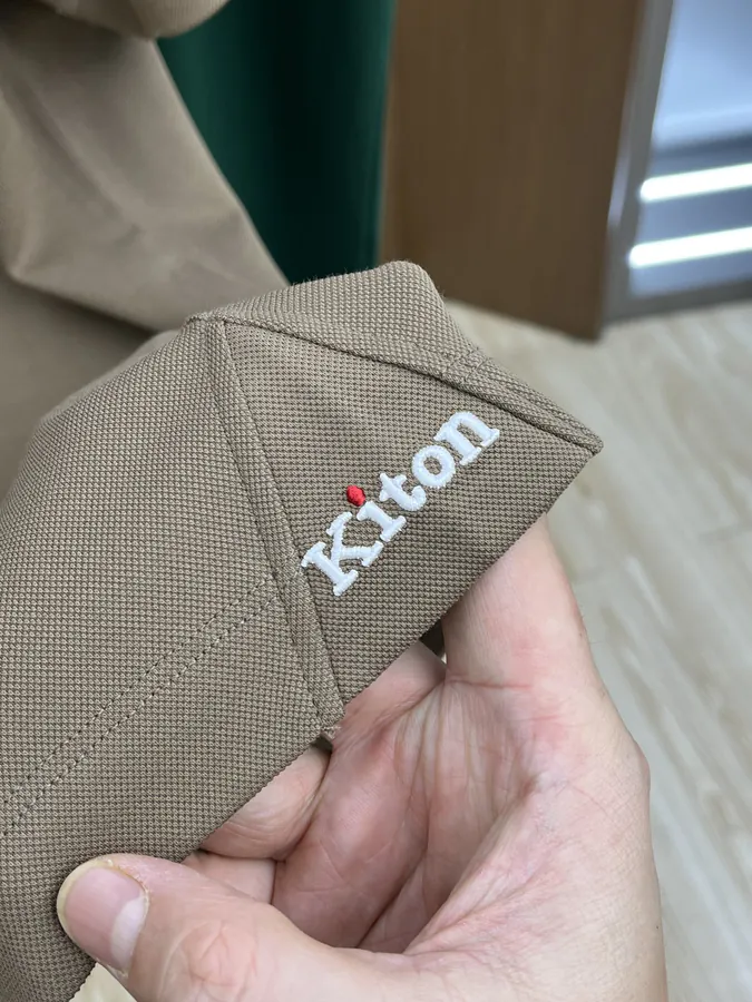 Kiton High Quality 25 Early Spring New Short Sleeve
