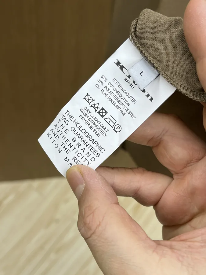 Kiton High Quality 25 Early Spring New Short Sleeve
