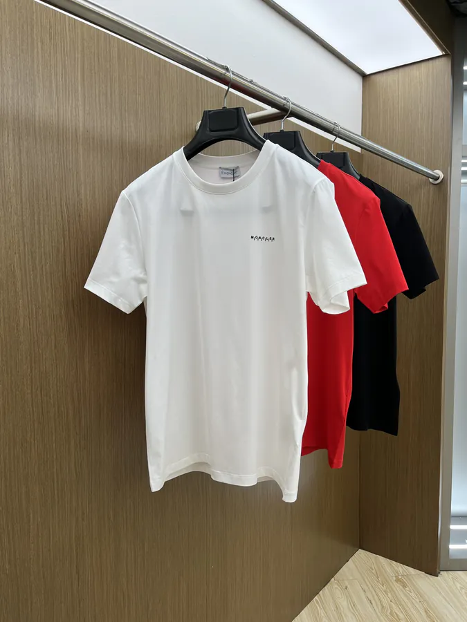 P170 Mon Premium Custom 25 Spring Summer New Print Round Neck T shirt