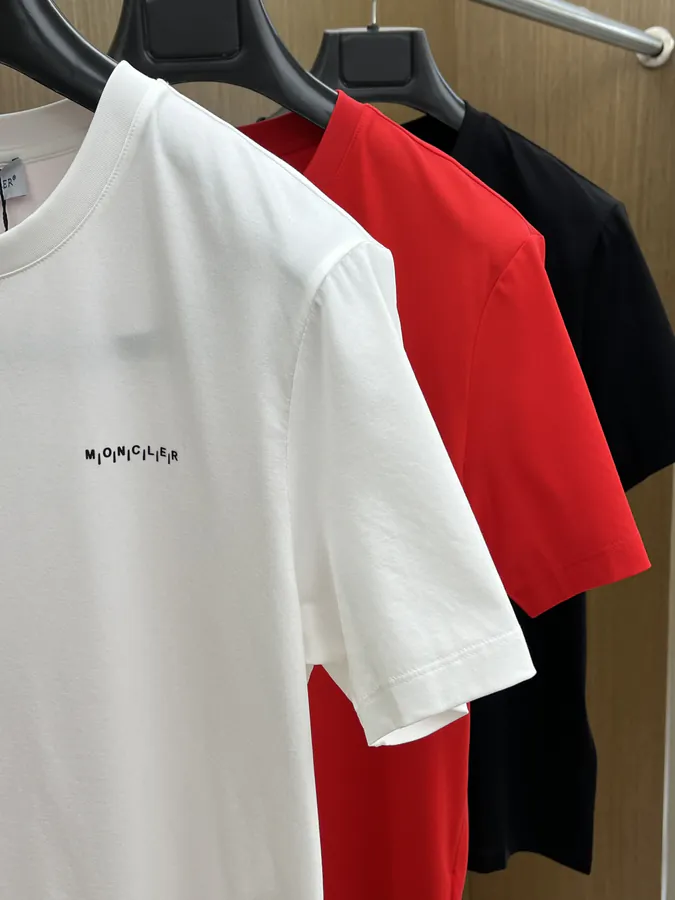 P170 Mon Premium Custom 25 Spring Summer New Print Round Neck T shirt