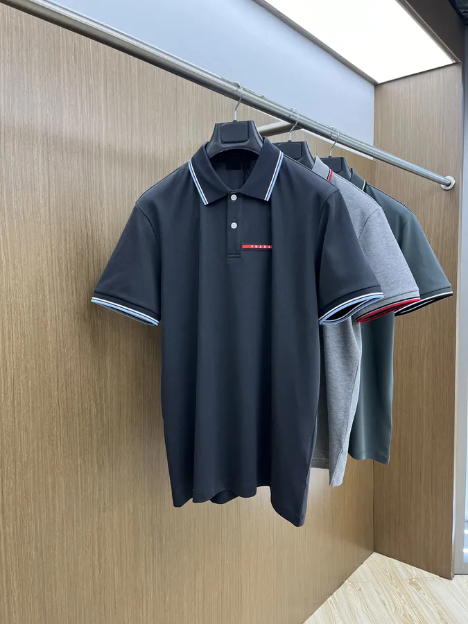 P200 PD High Quality Short Sleeve with Grained Calfskin Fabric