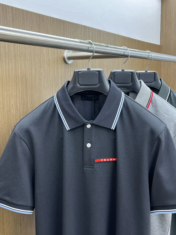 P200 PD High Quality Short Sleeve with Grained Calfskin Fabric