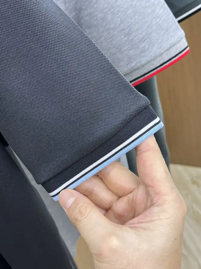 P200 PD High Quality Short Sleeve with Grained Calfskin Fabric