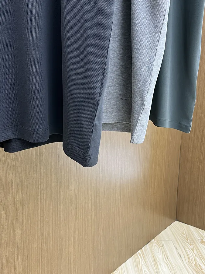 P200 PD High Quality Short Sleeve with Grained Calfskin Fabric