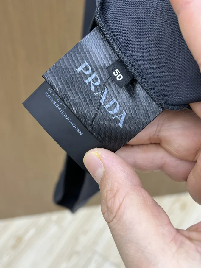 P200 PD High Quality Short Sleeve with Grained Calfskin Fabric