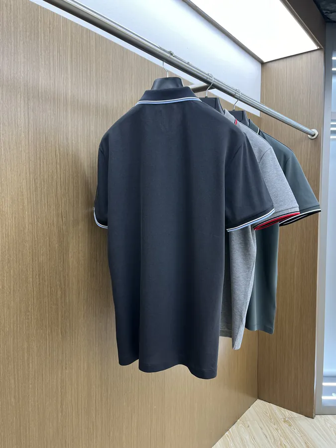 P200 PD High Quality Short Sleeve with Grained Calfskin Fabric