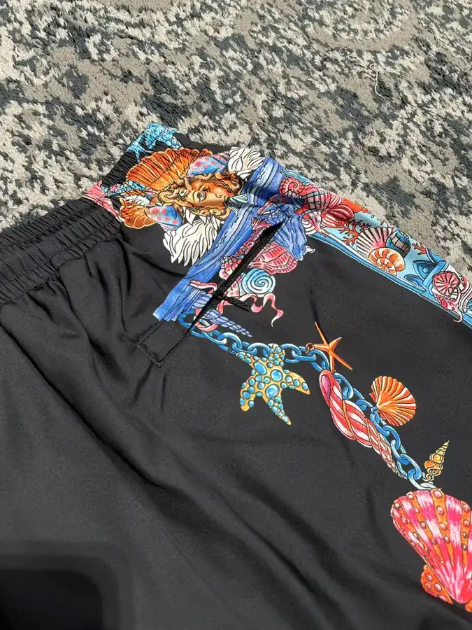 Vivace Men's Coral Theatre Beach Trousers