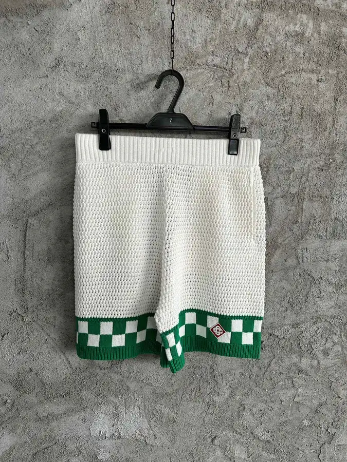 CASABLANCA 2023SS Woven Check Shorts