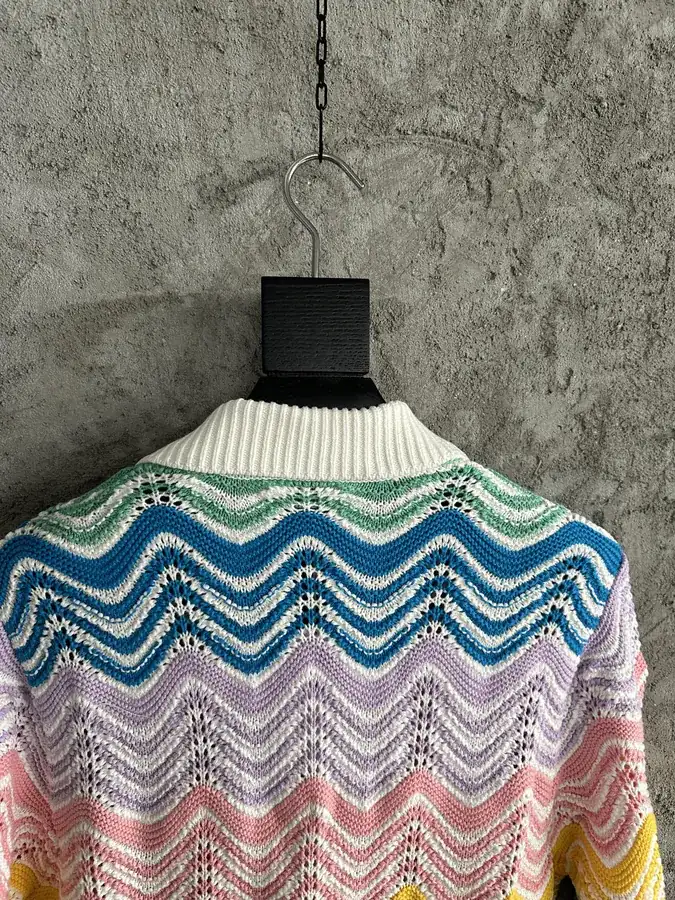 CASABLANCA 2024SS Rainbow Arch Wavy Weave
