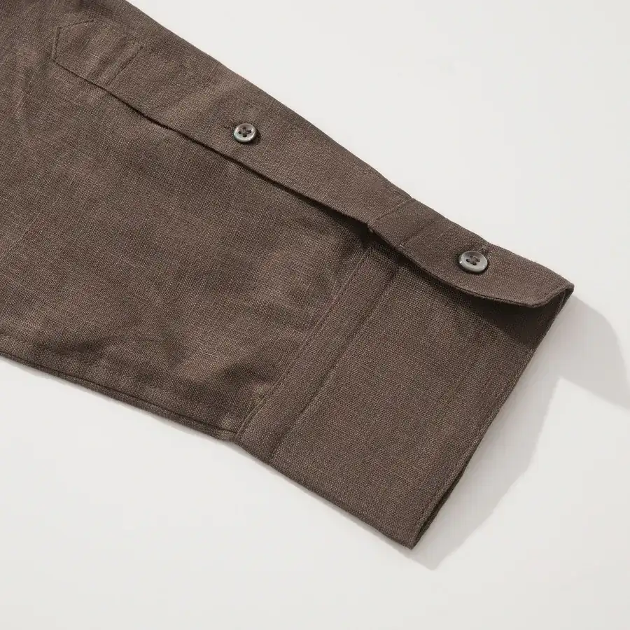 Oasi Lino Linen Shirt by ZG Seasonal New Arrival