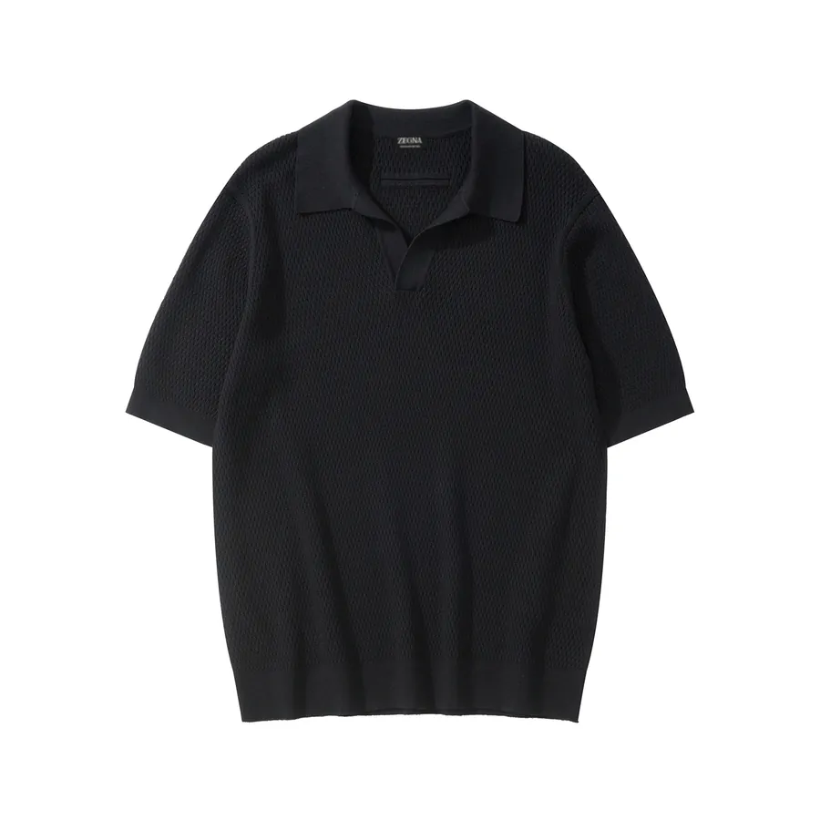 ZG Navy Polo Shirt Premium Cotton, Classic Fit